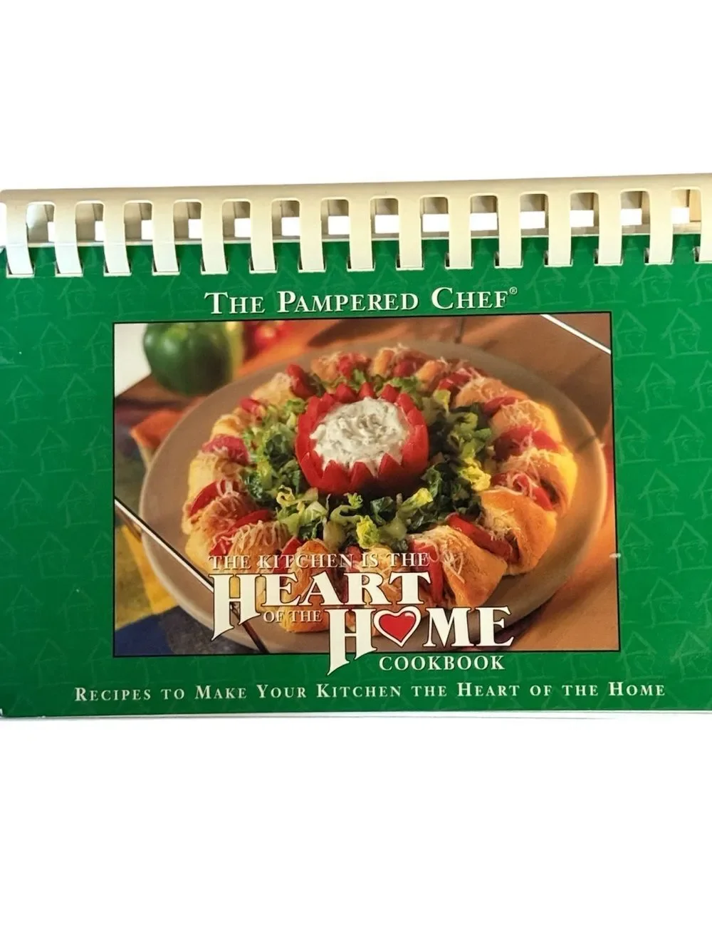 Vintage The Pampered Chef “The Kitchen is the Heart of the Home” Cookbook!